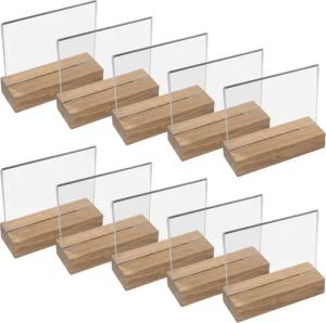 HMF Einzelrahmen 4694 Acryl Tischaufsteller, für