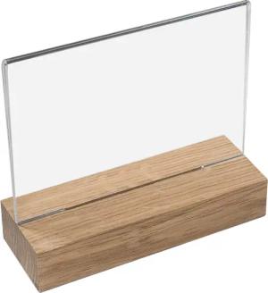 HMF Einzelrahmen 4694 Acryl Tischaufsteller, für
