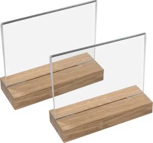 HMF Einzelrahmen 4694 Acryl Tischaufsteller, für