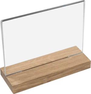 HMF Einzelrahmen 4694 Acryl Tischaufsteller, für