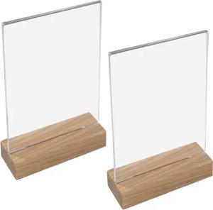 HMF Einzelrahmen 4694 Acryl Tischaufsteller, für