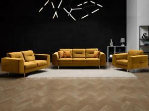 Beautysofa Polstergarnitur im modernen Stil auf