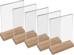 HMF Einzelrahmen 4694 Acryl Tischaufsteller, für
