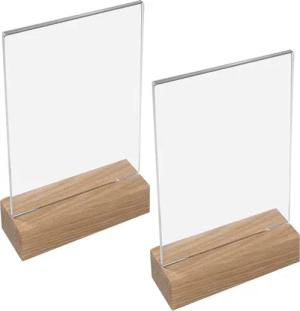 HMF Einzelrahmen 4694 Acryl Tischaufsteller, für