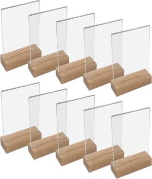HMF Einzelrahmen 4694 Acryl Tischaufsteller, für
