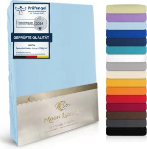 MOON Heimtextilien Spannbettlaken MOON-Luxury Spannbettlaken Jersey