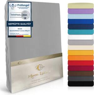 MOON Heimtextilien Spannbettlaken MOON-Luxury Spannbettlaken Jersey