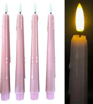 Online-Fuchs LED-Kerze 4 LED Stabkerzen im