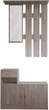 HTI-Line Garderoben-Set Garderobe Thekla, (Set, 2-St.,