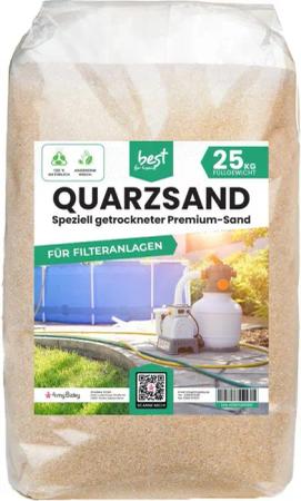 Best for Garden Quarzsand für Sandfilteranlage,