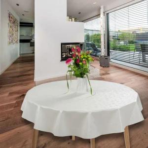 laro Tischdecke Wachstuch-Tischdecken Abwaschbar Relief geprägt