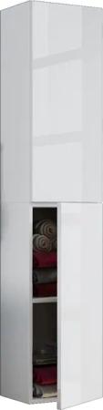 VCM Hochschrank Holz Badmöbel Bad Hochschrank