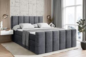 ALTDECOR Boxspringbett BOXI1-Z KING (Multipocket-Matratze H4,