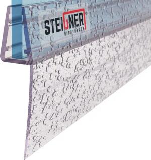 STEIGNER Duschdichtung 30cm Gerade PVC Ersatzdichtung
