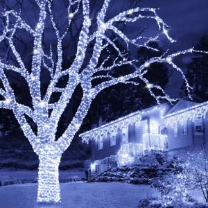 Rosnek LED-Baummantel 20m LED Lichterkette for