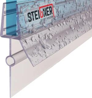 STEIGNER Duschdichtung 30cm Gerade PVC Ersatzdichtung