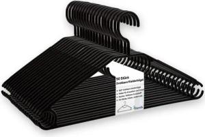 2friends Kleiderbügel Großpackung Schwarze Kleiderbügel 50