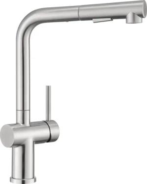 WOOHSE Küchenarmatur Wasserhahn Küche mit Brause