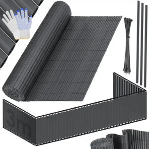 KESSER Sichtschutzstreifen, PVC Sichtschutzmatte Balkonverkleidung Windschutz