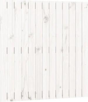 vidaXL Kopfteil Wand-Kopfteil Weiß 82,5x3x90 cm