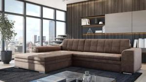 Fun Möbel Ecksofa Sofa SARRA Ottomane