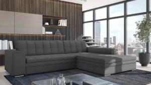 Fun Möbel Ecksofa Sofa SARRA Ottomane