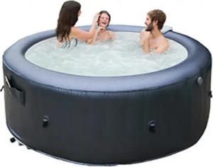 mSpa Whirlpool PureHaven aufblasbarer Whirlpool 204x204x70