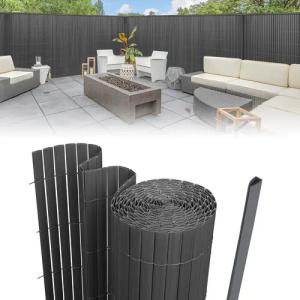 Clanmacy Balkonsichtschutz Balkonsichtschutz PVC Sichtschutzmatte, Windschutz