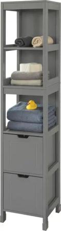 SoBuy Hochschrank FRG126, Badkommode, Schrank freistehend,