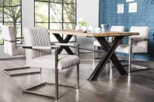 riess-ambiente Freischwinger BIG ASTON stone grau
