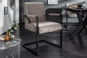 riess-ambiente Freischwinger BIG ASTON taupe /