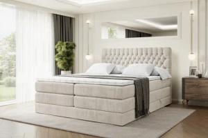 ALTDECOR Boxspringbett SERENE KING (Multipocket-Matratze H4,