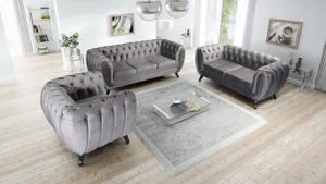 Küchen-Preisbombe Sofa Edles Sofa Set 3-2-1