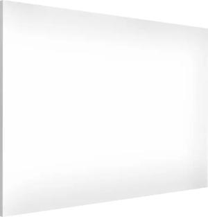 Bilderdepot24 Magnettafel Küche weiss Colour White,