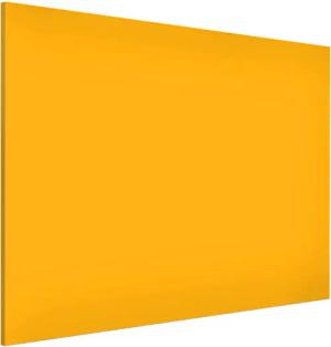 Bilderdepot24 Magnettafel Küche gelb Colour Melon