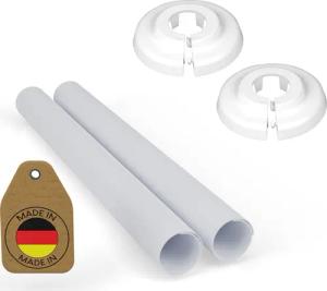 FUX Heizungsverkleidung Rohrverkleidung, Zubehör für Länge:
