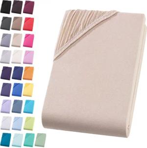 Visaggio Spannbettlaken Jersey aus 100% Baumwolle