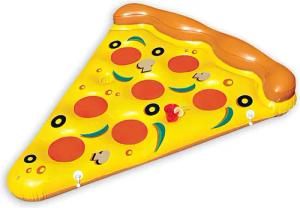 Close Up Aufblasbares Partyzubehör Pizza Schwimminsel