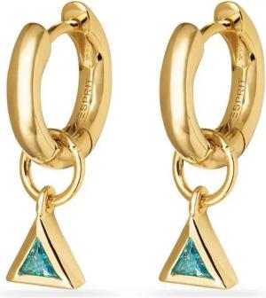Esprit Paar Creolen ESPRIT Damen-Creolen 925er Silber 2 Zirkonia (Paar), Triangle