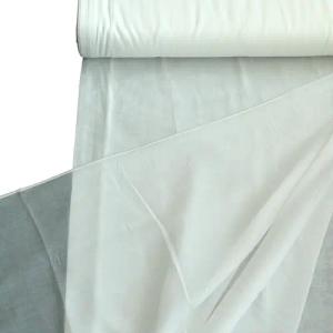 Meterware Gardinenstoff Stores Batistoptik creme mit