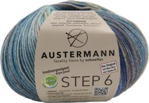 Austermann Step 6-fach Color Kuchenknäuel Häkelwolle,