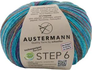 Austermann Step 6-fach Color Kuchenknäuel Häkelwolle,