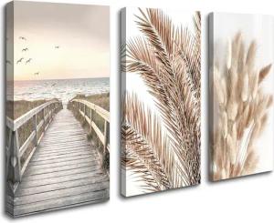 Visario Leinwandbild 3-teiliges Wandbild von Visario,
