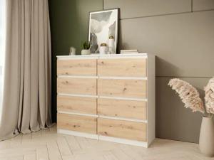 Beautysofa Kommode mit acht Schubladen LOOK,
