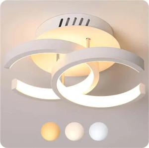 ibettertec Deckenleuchten 3-Farbige Decken-Lampe Dimmbar LED Deckenleuchte,