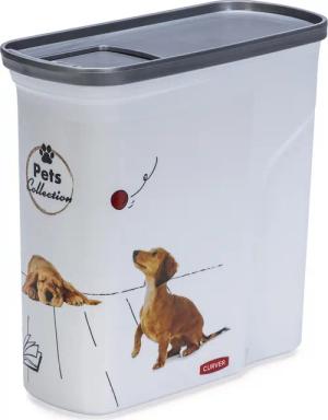Curver Futterbehälter Hundefutter Container weiß