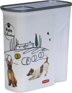 Curver Futterbehälter Hundefutter Container weiß