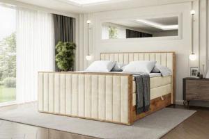 ALTDECOR Boxspringbett LOLLI4-Z KING (Multipocket-Matratze H4,