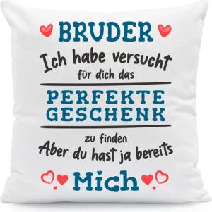 GRAVURZEILE Zierkissen mit Spruch - Das
