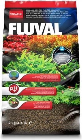 FLUVAL Aquarien-Substrat Stratum für Pflanzen und